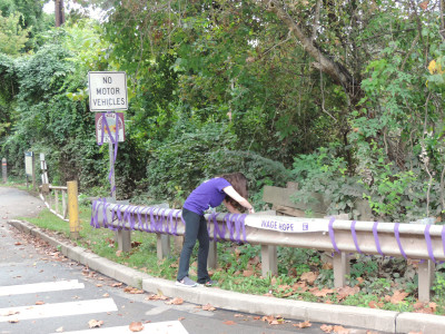 2021 Paint The Trail Purple Event