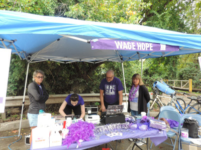 2021 Paint The Trail Purple Event