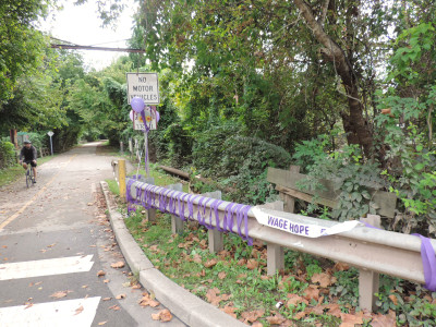 2021 Paint The Trail Purple Event