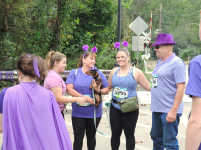 2021 Paint The Trail Purple Event