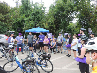 2021 Paint The Trail Purple Event