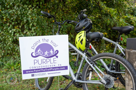 2023 Paint The Trail Purple Event Photo