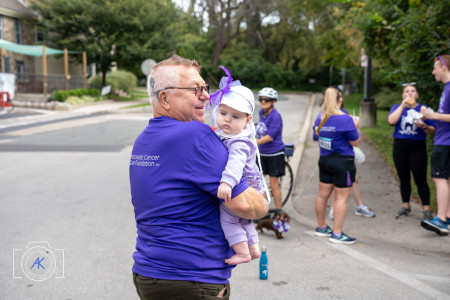 2023 Paint The Trail Purple Event Photo