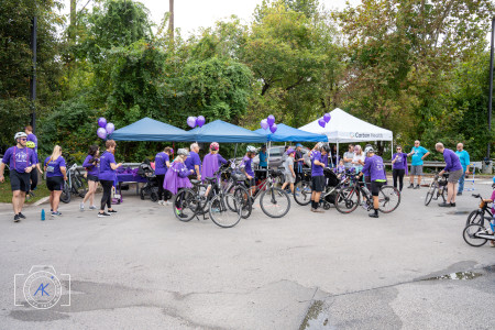 2023 Paint The Trail Purple Event Photo