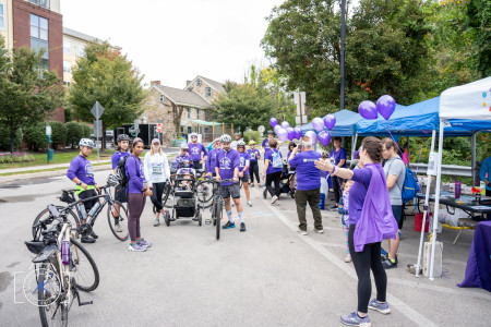 2023 Paint The Trail Purple Event Photo