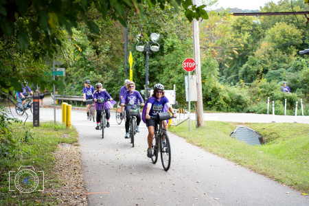 2023 Paint The Trail Purple Event Photo