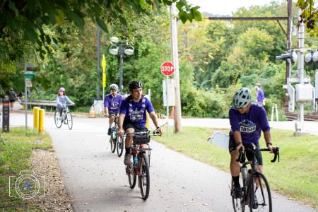 2023 Paint The Trail Purple Event Photo