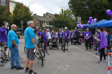 2023 Paint The Trail Purple Event Photo