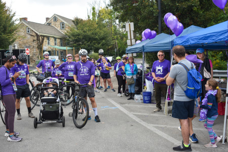 2023 Paint The Trail Purple Event Photo