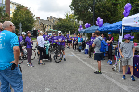 2023 Paint The Trail Purple Event Photo