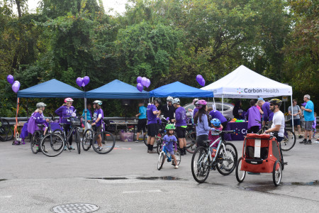 2023 Paint The Trail Purple Event Photo