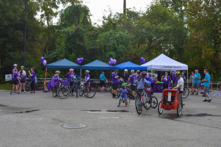 2023 Paint The Trail Purple Event Photo