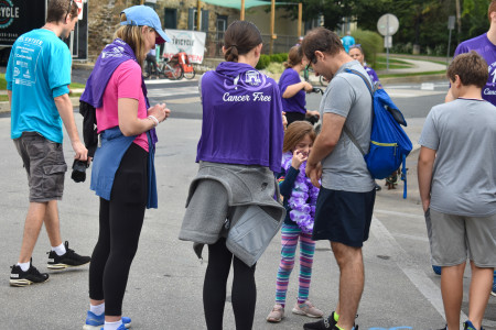2023 Paint The Trail Purple Event Photo